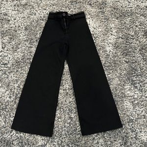 Zara ultra marine black jeans size 0